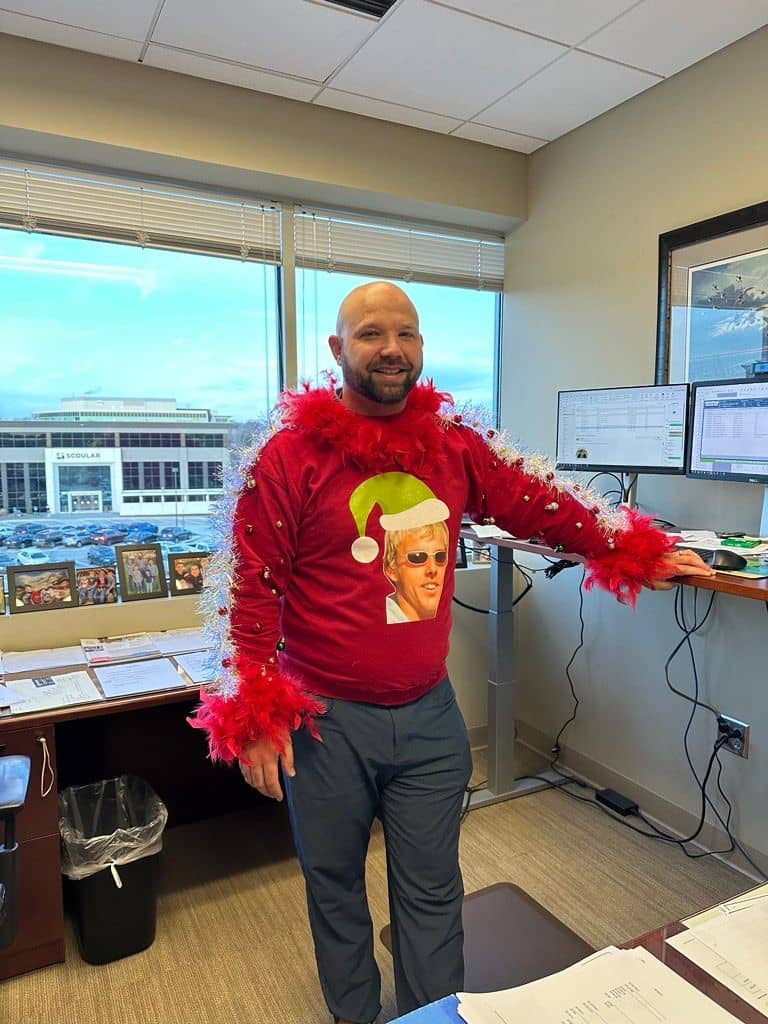 Ugly Christmas Sweater Competition