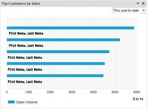 QuickBooks Snapshot - Who are my top customers