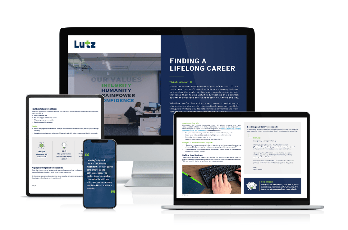 Finding a Lifelong Career
