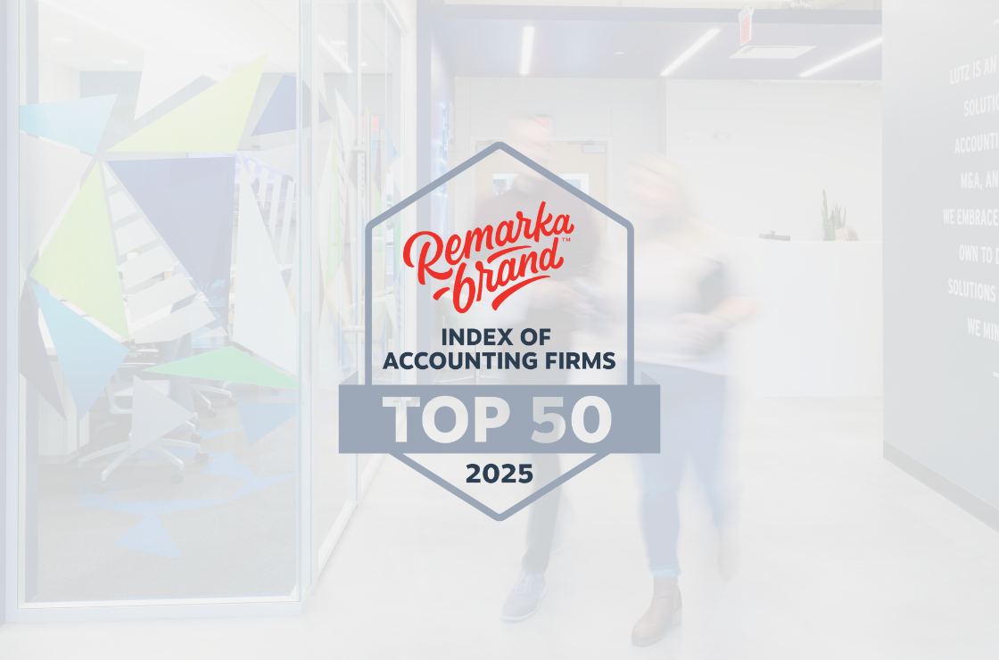 Lutz Ranked #11 in 2025 Remarkabrand Index for Top Accounting Firm Brands