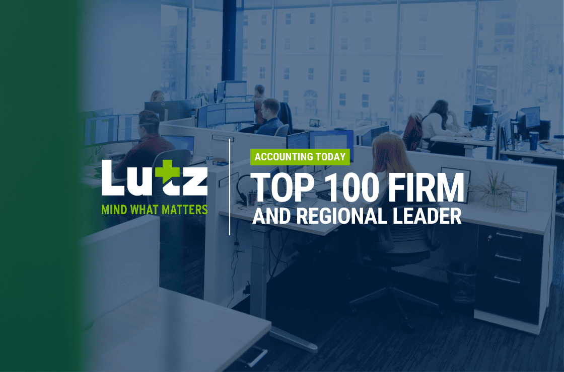 Lutz Named a 2026 Top 100 Firm by Accounting Today