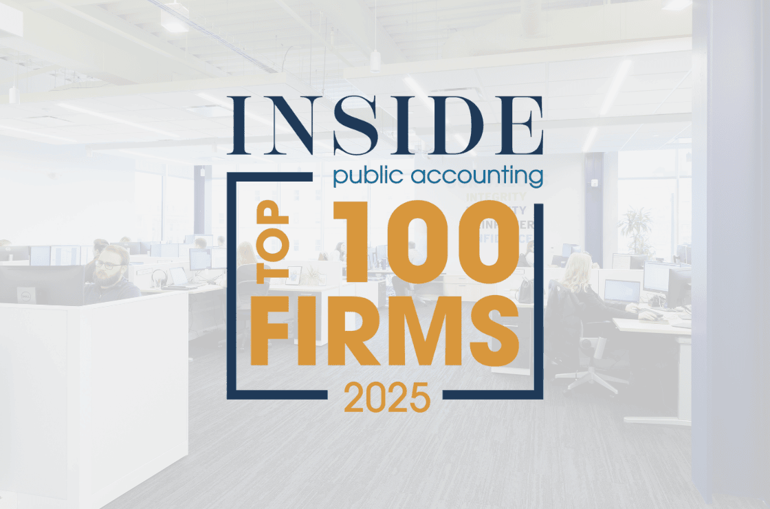 Lutz Named a 2025 Top 100 Firm by INSIDE Public Accounting
