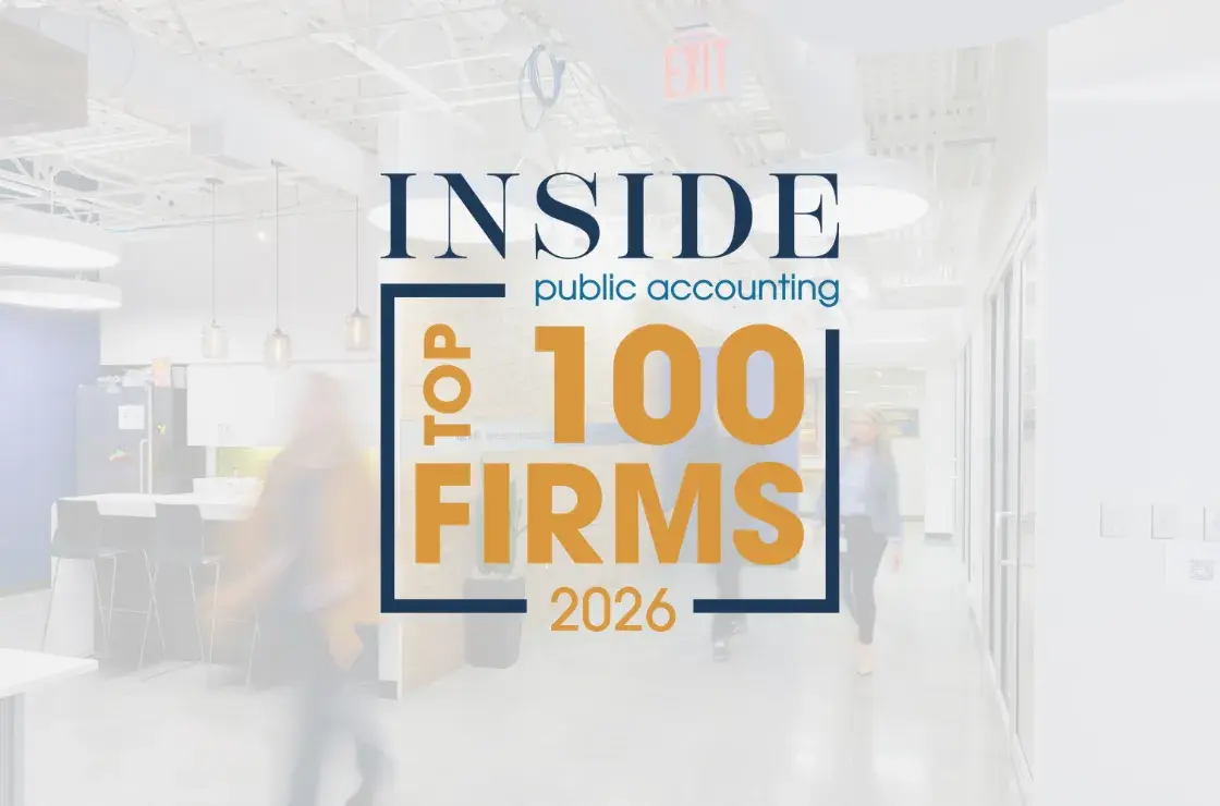 Lutz Named a 2026 Top 100 Firm by INSIDE Public Accounting