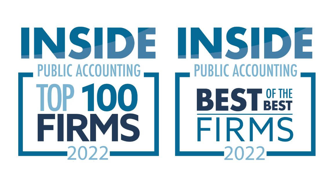 Lutz Named a 2022 Top 100 Firm by INSIDE Public Accounting